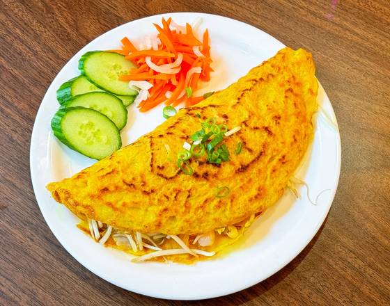 B8. Vietnamese Crispy Pancake(Banh Xeo) 越南脆煎饼